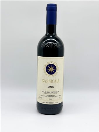  
Tenuta San Guido, Sassicaia 2016
Italia-Toscana 0,75