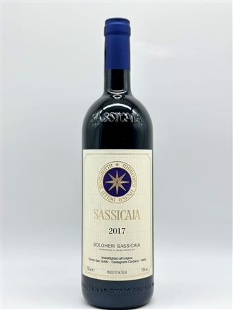  
Tenuta San Guido, Sassicaia 2017
Italia-Toscana 0,75