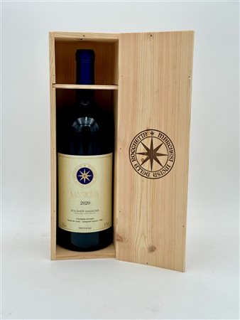 
Tenuta San Guido, Sassicaia 2020
Italia-Toscana 1,5 magnum