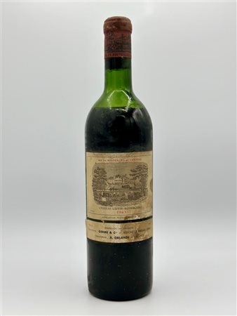  
Château Lafite, Rothschild 1963
Francia-Pauillac 0,75