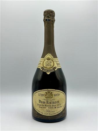 
Dom Ruinart, Blanc de Blancs Brut 1973 centesimo anniversario 29-79 1979
Francia-Champagne 0,75