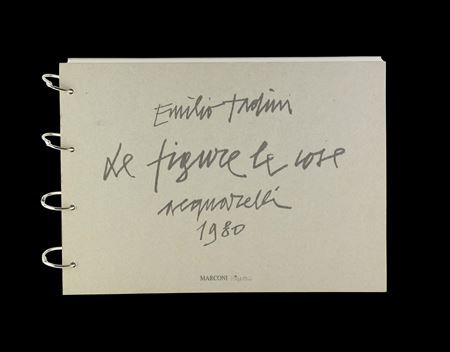 Emilio Tadini LE FIGURE LE COSE. ACQUARELLI 1980 92 fotolitografie, cm 24x32;...