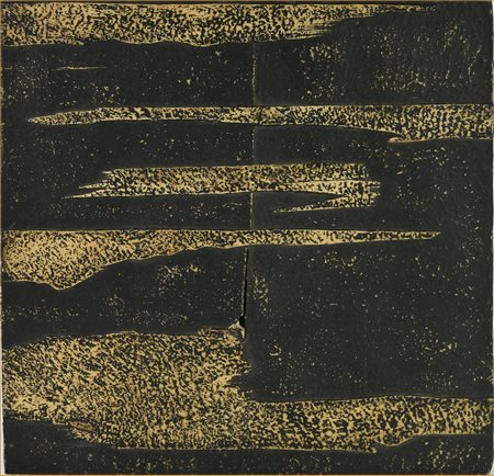 Agenore Fabbri SENZA TITOLO, 1950 acrilico e tecnica mista su tavola, cm...