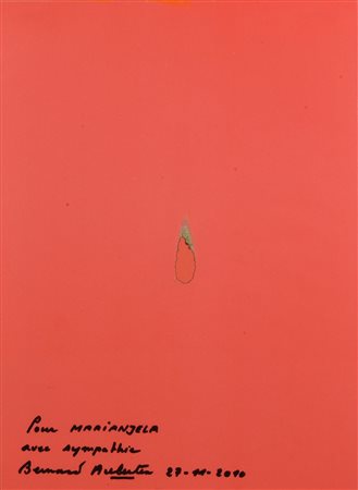 Bernard Aubertin SENZA TITOLO, 2010 combustione su carta, cm 33x23 firma,...