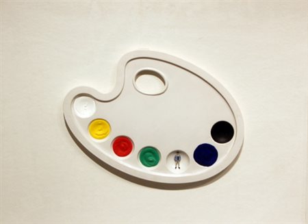 DE MOLFETTA Francesco (Garbagnate Milanese 1979) La tavolozza di Francesco De...