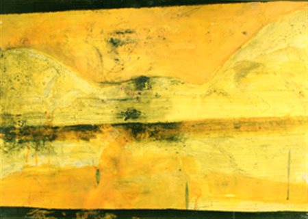 FRANGI Giovanni (Milano 1959) Mikonos, 2002 tecnica mista su carta cm. 60 x...