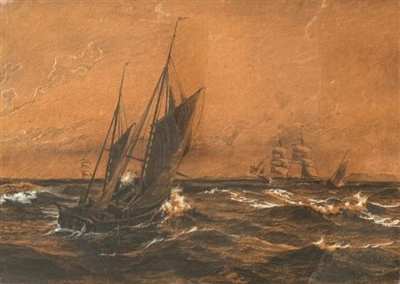  
Veduta marina XIX secolo
carboncino su carta 91 x 132 cm