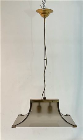 Esperia Lampada a sospensione modello "Pagoda". Italia, anni '60/'70. Struttura