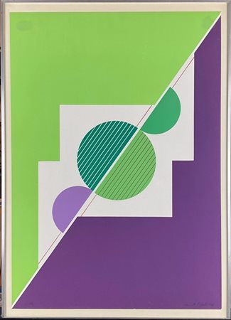 Carmelo Cappello "Senza titolo" 1976
serigrafia a colori
cm 67,5x48
firmata, dat