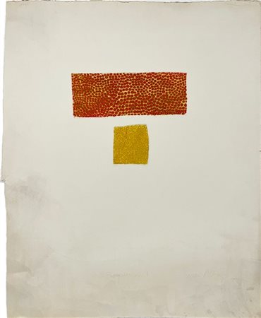 SUSAN ALLIX "Progression I" 
acquaforte e acquatinta a colori
cm 72x54
firmata e