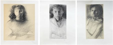 Dieter Kopp Tre litografie a colori raffiguranti figure
cm 51x35
firmate e numer