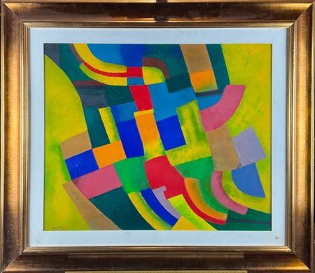 ROLAND BIERGE "Senza titolo" 1978
olio su tela
cm 60x73,5
firmato in basso a sin