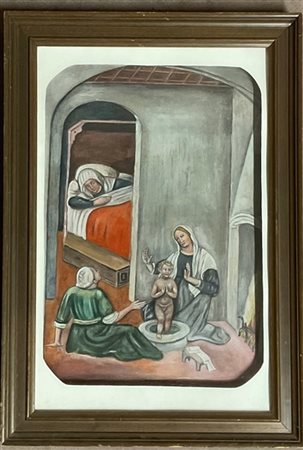 Ignoto

"Storia del Battista" 
olio su tela (cm 50x33)
in cornice (difetti e re