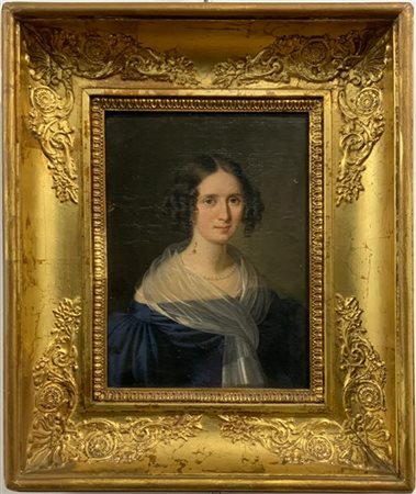 Ignoto di scuola viennese di inizio secolo XIX

"Ritratto di gentildonna" 
olio