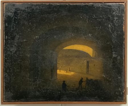 Ignoto

Antico dipinto raffigurante "Notturno"
olio su tela (cm 22,5x28,5)
(dif