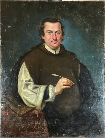 Scuola lombarda del secolo XVIII

"Ritratto di monaco"
olio su tela (cm 107x81)