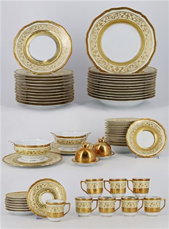 Manifattura di Limoges, A. Raynaud & C.o., modello Shéhérazade. Parte di serviz