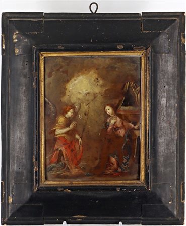 Ignoto

Antico dipinto raffigurante "Annunciazione"
olio su rame (cm 21,5x16,5)