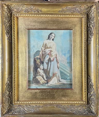 Artista del secolo XIX

"Scena mitologica"
acquerello su carta (mm 250x190)
Mon