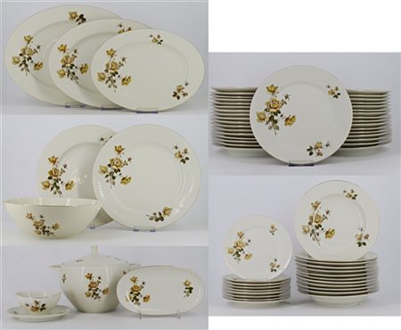 Manifattura Bavaria, Johann Haviland. Parte di servizio da tavola in porcellana