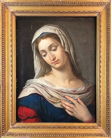 Ignoto

"Vergine"
olio su tela (cm 60x44)
in cornice (difetti)