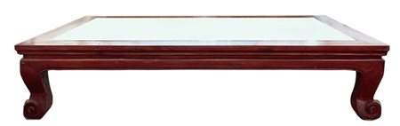 Grande tavolo manifattura moderna in legno in stile tibetano 
(cm 130x46x227) (