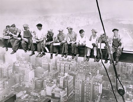 EBBETS CHARLES CLYDE Stati uniti (USA) 1905 Lunchtime Atop a Skyscraper 1932...