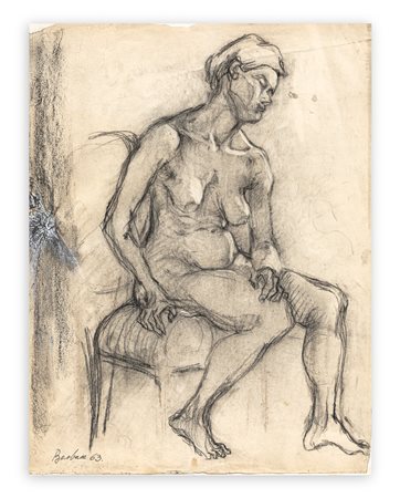 SAVERIO BARBARO (1924-2020) - Senza Titolo, 1963