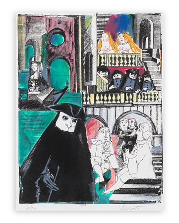 EMANUELE LUZZATI (1921-2007) - Senza Titolo