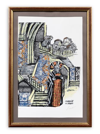 EMANUELE LUZZATI (1921-2007) - Senza Titolo