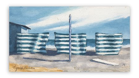 SIGFRIDO BARTOLINI (1937-2007) - Tende sul mare, 1994