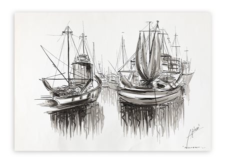 FRANCO AZZINARI (1949) - Pescherecci
