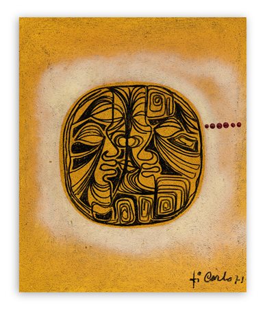 VITTORIO MARIA DI CARLO (1937-2015) - Il divorzio, 1971