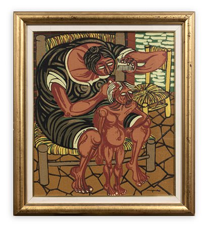 GIUSEPPE MIGNECO (1908-1997) - Senza Titolo