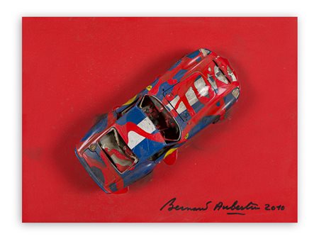 BERNARD AUBERTIN (1934-2015) - Voiture brulée, 2010