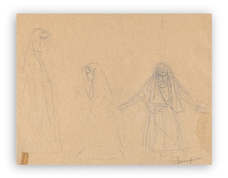 PIO SEMEGHINI (1878-1964) - Pie donne