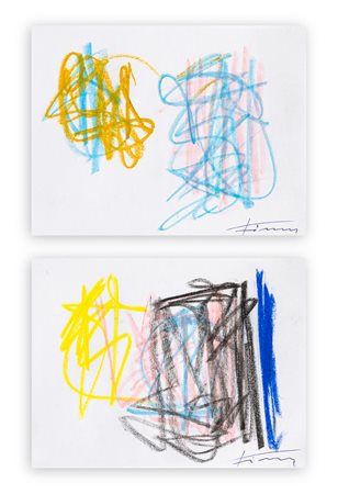 JAMES FIERAMOSCA (1949) - Lotto unico di 2 opere: