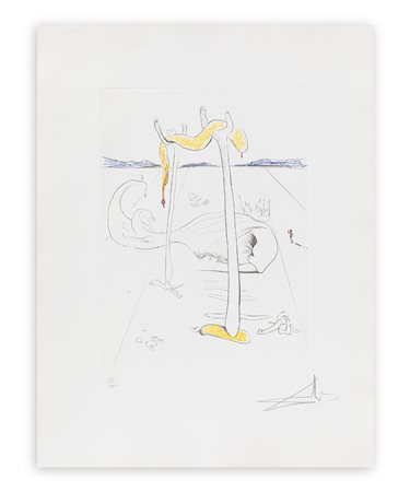 SALVADOR DALÌ (1904-1989) - Senza Titolo, 1974