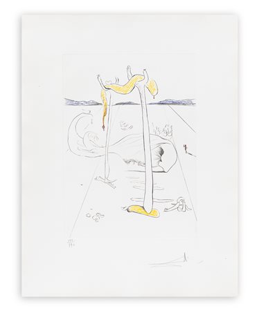 SALVADOR DALÌ (1904-1989) - Senza Titolo, 1974