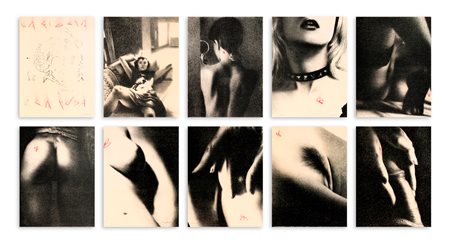 OMAR GALLIANI (1954) - La figlia era nuda. 10 litografie originali per un racconto di Giorgio Soavi, 2005