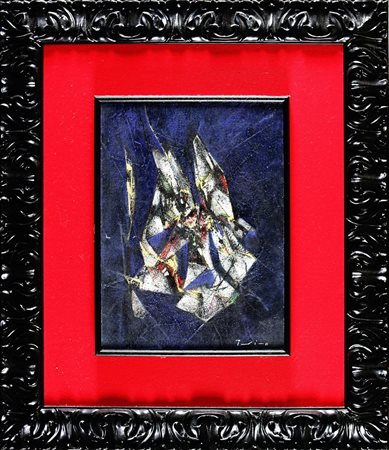 Firma in basso a destra. Autentica su fotografia ad opera della "Galleria...