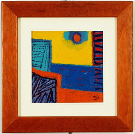 Firmato in basso a destra. Autentica dell'artista su fotografia. Certificato...