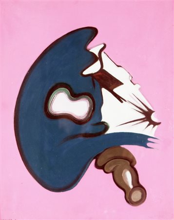 Firma e data in basso a sinistra. Autentica su fotografia ad opera della...