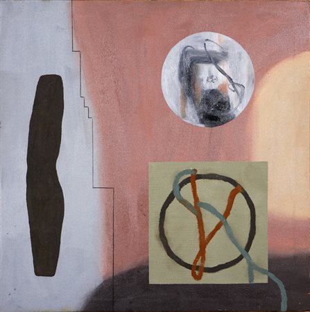 Autentica dell'artista su fitigrafia. Al retro sigla, firma, titolo e anno....