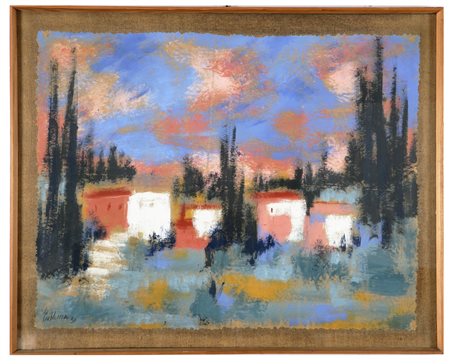 Firma e data in basso a sinistra. Opera archiviata presso "l'Archivio...