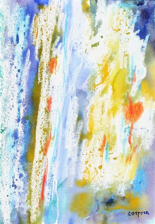 Firma in basso a destra. Opera archiviata presso "Archivio Antonio Corpora"...