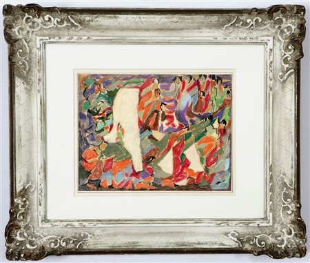 Firmato e datato in basso a destra Autentica su fotografia di Alezander Klee....