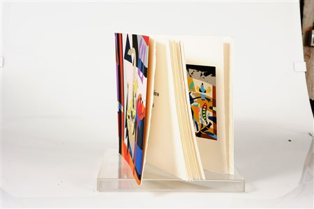 Cinque poesie pià¹ un testo introduttivo di Alda Merini e cinque serigrafie...