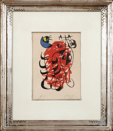 Tiratura: H.C. Filigrana "ARCHES" Numerato e firmato in basso a matita. Al...