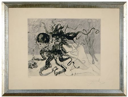 Tiratura: 98/150. filigrana ARCHES FRANCE. Misure disegno: cm 39,5x49,5....